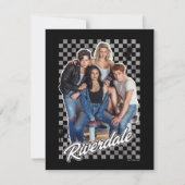 Carte De Correspondance Graphique du groupe Retro Riverdale (Devant)