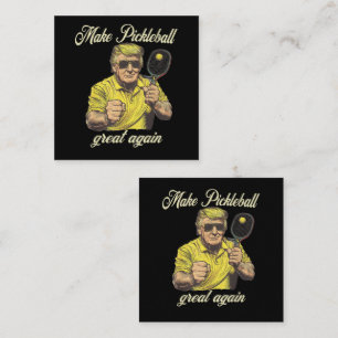 Carte De Correspondance Graphiques drôles pour amateurs de Pickleball Pick