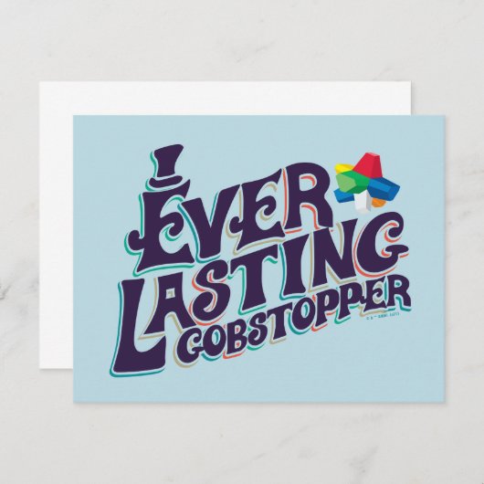 Carte De Correspondance Graphisme Everlasting Gobstopper (Devant / Derrière)