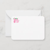 Carte De Correspondance Grenouille à fraise Kawaii (Dos)