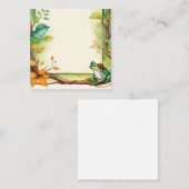 Carte De Correspondance Grenouilles encadrées 1 (Devant / Derrière)