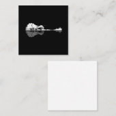 Carte De Correspondance Guitare naturelle (Devant / Derrière)