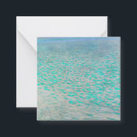 Carte De Correspondance Gustav Klimt - Attersee<br><div class="desc">Attersee - Gustav Klimt,  Huile sur toile,  1910</div>