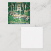 Carte De Correspondance Gustav Klimt - Église à Cassone (Devant / Derrière)