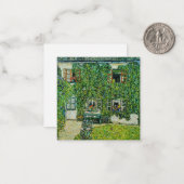 Carte De Correspondance Gustav Klimt - La Maison de Guardaboschi (Devant/Arrière en situation)