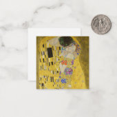 Carte De Correspondance Gustav Klimt - Le baiser (Devant/Arrière en situation)