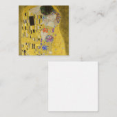 Carte De Correspondance Gustav Klimt - Le baiser (Devant / Derrière)