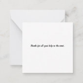 Carte De Correspondance Gymnaste masculin (Dos)