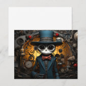 Carte De Correspondance Halloween (Devant / Derrière)