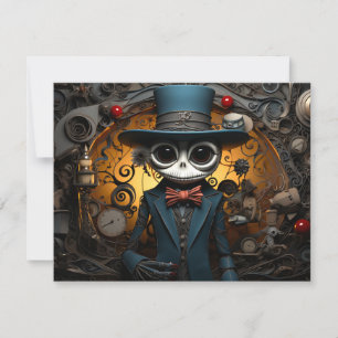 Carte De Correspondance Halloween
