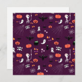Carte De Correspondance Halloween (Devant / Derrière)