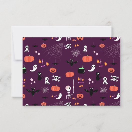 Carte De Correspondance Halloween (Devant)