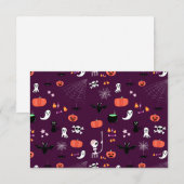 Carte De Correspondance Halloween (Devant / Derrière)