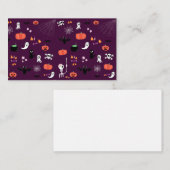 Carte De Correspondance Halloween (Devant / Derrière)