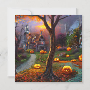Carte De Correspondance Halloween est une fête célébrée le 31 octobre