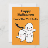 Carte De Correspondance Halloween heureux peut personnaliser (Devant)