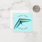 Carte De Correspondance Hang Gliding (Devant/Arrière en situation)