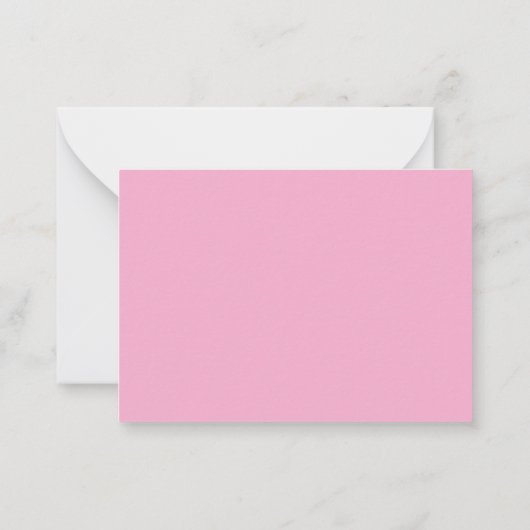 Carte De Correspondance Happy Birthday Flat Note Card (Dos)