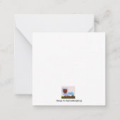 Carte De Correspondance Happy Easter Dachshund Easter Bunny card (Dos)