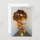 Carte De Correspondance Happy Fall Mobile (Devant / Derrière)