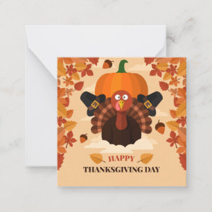 Carte De Correspondance Happy Thanksgiving