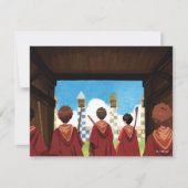 Carte De Correspondance HARRY POTTER™ & GRYFFINDOR™ QUIDDITCH™ Team (Devant)