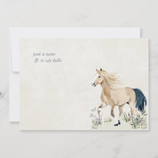 Carte De Correspondance Hearthlight Notes Prairie & Crinière Notes (Devant)