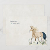 Carte De Correspondance Hearthlight Notes Prairie & Crinière Notes (Devant / Derrière)