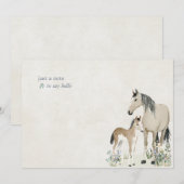 Carte De Correspondance Hearthlight Notes Prairie & Crinière Notes (Devant / Derrière)