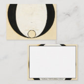 Carte De Correspondance Heathens, 1920 par Hilma af Klint (Devant / Derrière)