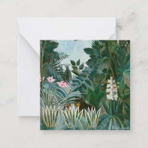 Carte De Correspondance Henri Rousseau - La Jungle équatoriale
