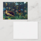 Carte De Correspondance Henri Rousseau - Le Rêve / Le Reve (Devant / Derrière)