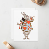 Carte De Correspondance Herald Rabbit (Devant/Arrière en situation)