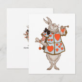 Carte De Correspondance Herald Rabbit (Devant / Derrière)