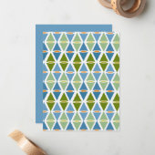 Carte De Correspondance Herbe et ciel (Devant/Arrière en situation)