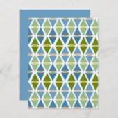 Carte De Correspondance Herbe et ciel (Devant / Derrière)