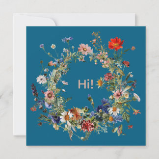 Carte De Correspondance Heritage Botanical Wreath Stationery Set
