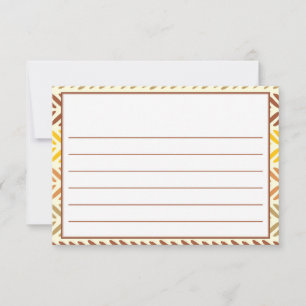 Carte De Correspondance Heure Capsule Boho Arc-en-ciel Forêt animal Annive