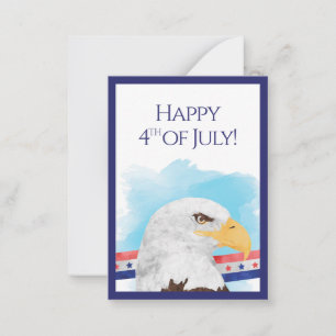 Carte De Correspondance Heureux client 4 juillet