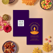 Carte De Correspondance Heureux client Diwali