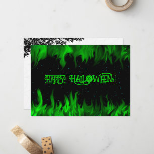 CARTE DE CORRESPONDANCE HEUREUX HALLOWEEN !