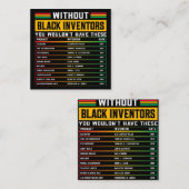 Carte De Correspondance Histoire Des Inventeurs Noirs Oubliés Histoire Noi (Devant / Derrière)