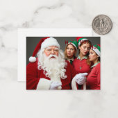 Carte De Correspondance Ho! Ho! Ho! (Devant/Arrière en situation)