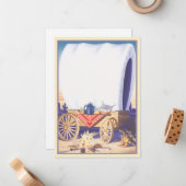 Carte De Correspondance Ho vers l'ouest © (Devant/Arrière en situation)