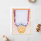 Carte De Correspondance Hommage © (Devant/Arrière en situation)