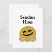 Carte De Correspondance "Hug Emoji" (Devant / Derrière)