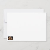 Carte De Correspondance Hydrangea défraîchi (Dos)