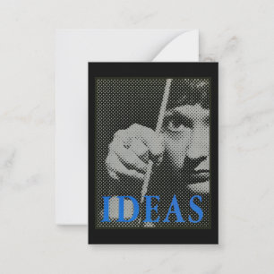 Carte De Correspondance Idées - 1981 promo graphique