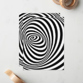 Carte De Correspondance Illusion optique 6 (Devant/Arrière en situation)