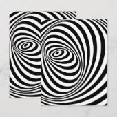 Carte De Correspondance Illusion optique 6 (Devant / Derrière)